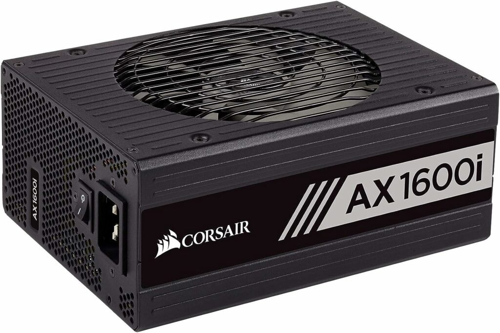 Corsair AXi Series, AX1600i, 1600 Watt, 80+ Titanium Certified, Fully Modular - Digital Power Supply (CP-9020087-NA)