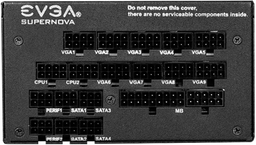 EVGA Supernova 1600 G+, 80+ Gold 1600W, Fully Modular, 10 Year Warranty, Includes Free Power On Self Tester, Power Supply 220-GP-1600-X1