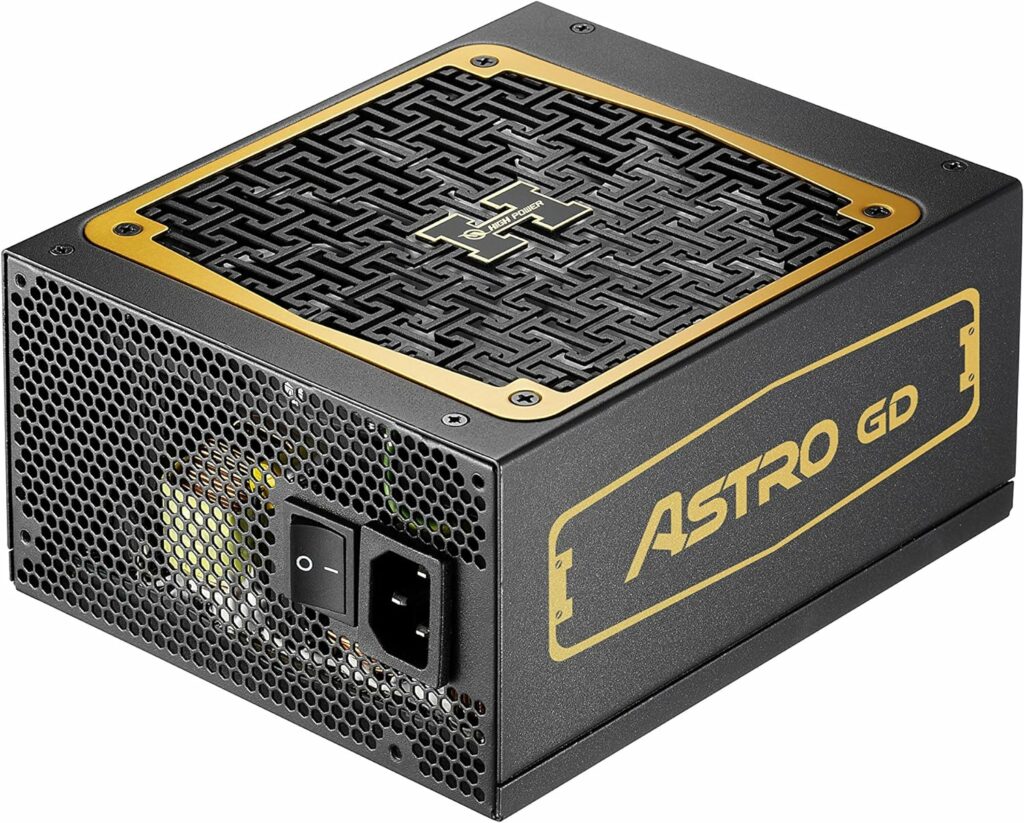 High Power Astro GD 850W/80+ Gold/Single +12 Rails/SLI/Cross Fire Ready Full Module Active PFC Power Supply HPJ-850GD-F14C