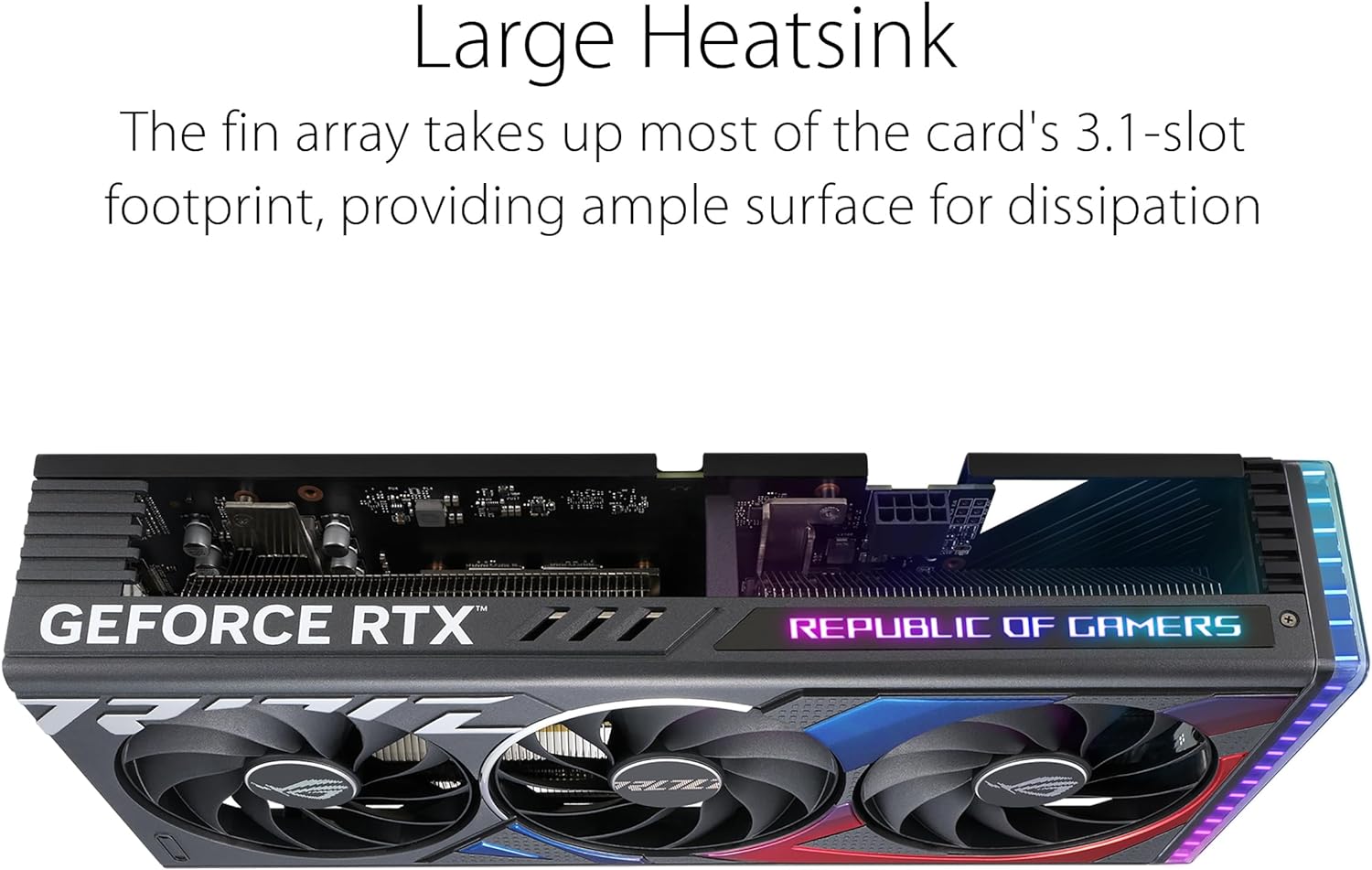 ASUS ROG Strix GeForce RTX™ 4060 OC Edition Gaming Graphics Card (PCIe 4.0, 8GB GDDR6, DLSS 3, HDMI 2.1a, DisplayPort 1.4a, Axial-tech Fan Design, Aura Sync, 0dB Technology) : Electronics