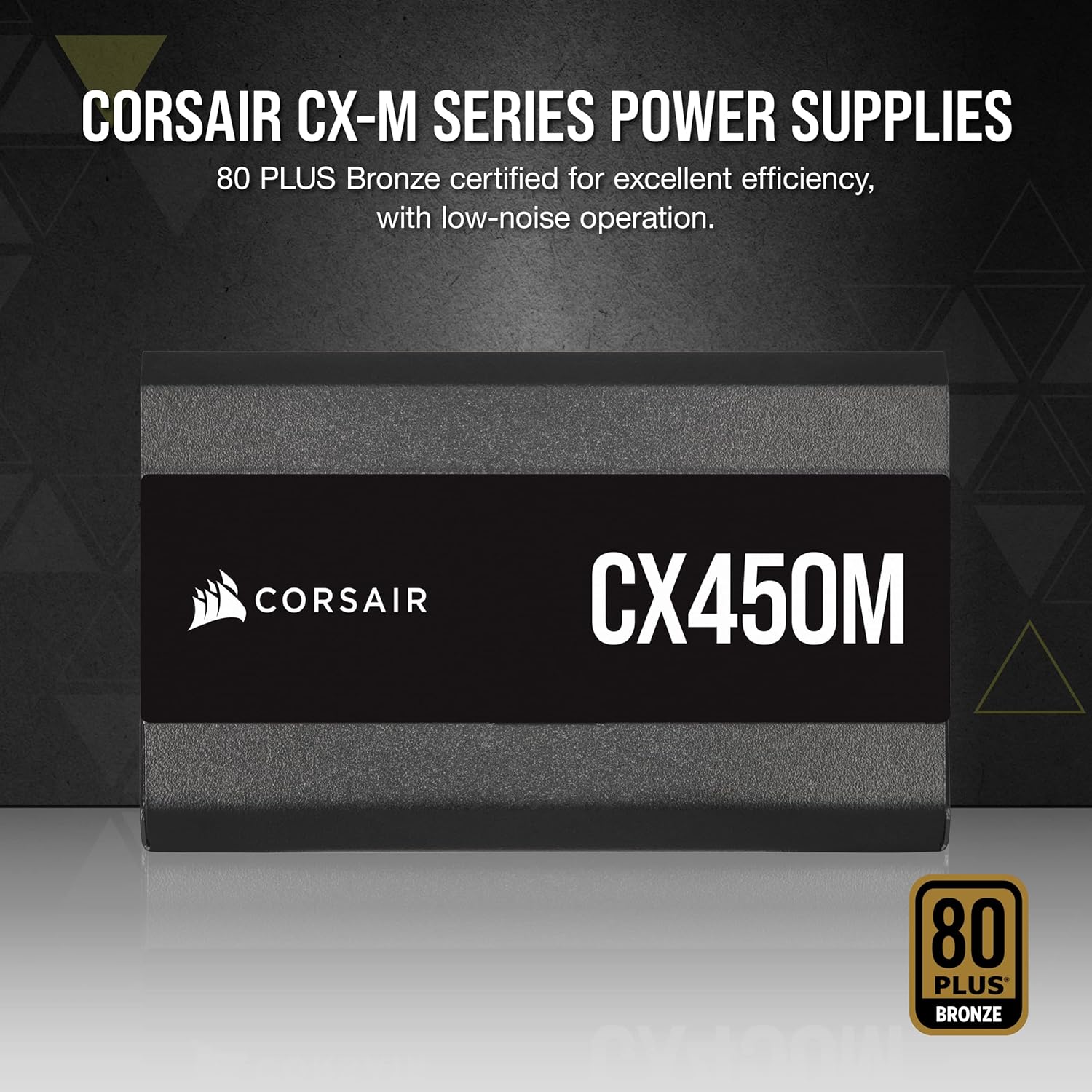 Corsair CX-M Series, CX750M, Modular Power Supply, 80 Plus Bronze, Black