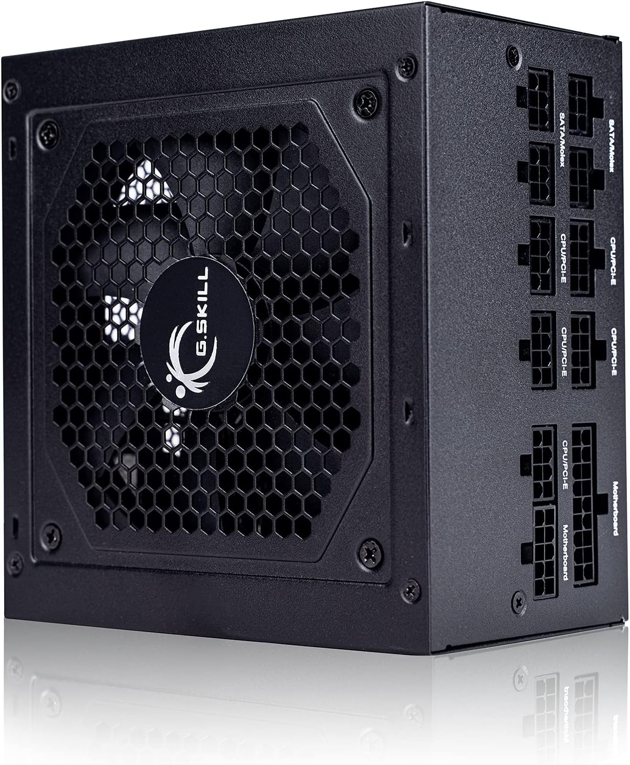 G.Skill MB850G PSU, 80 Plus Gold, Fully Modular ATX Power Supply 850 Watt, Compact 140mm Size, 120mm Cooling Fan, Gaming Computer Power Supply