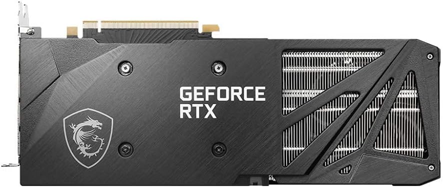 MSI Gaming GeForce RTX 3060 12GB 15 Gbps GDRR6 192-Bit HDMI/DP PCIe 4 Torx Triple Fan Ampere OC Graphics Card (RTX 3060 Ventus 3X 12G OC) (Renewed)