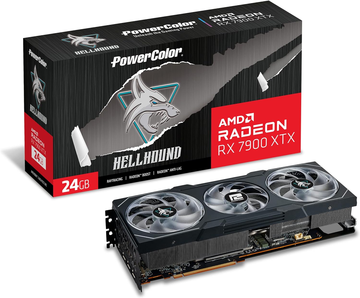 PowerColor Hellhound AMD Radeon RX 7900 XTX Graphics Card