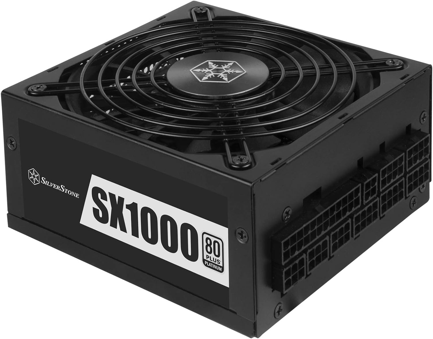 Silverstone SX1000 Platinum, 80PLUS Platinum 1000W Fully Modular SFX-L Power Supply, SX1000-LPT V1.1