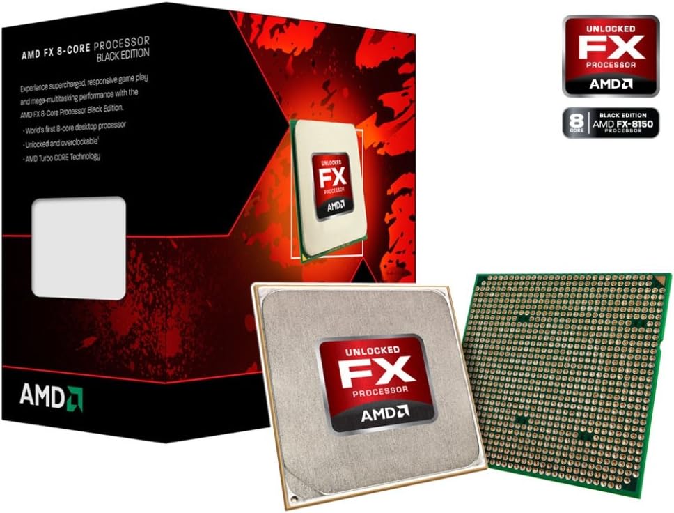 AMD FX 6100 6-Core Processor, 3.3 6 Socket AM3+ - FD6100WMGUSBX