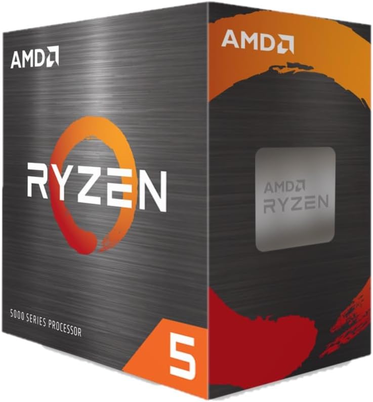 AMD Ryzen™ 5 4500 6-Core, 12-Thread Unlocked Desktop Processor with Wraith Stealth Cooler