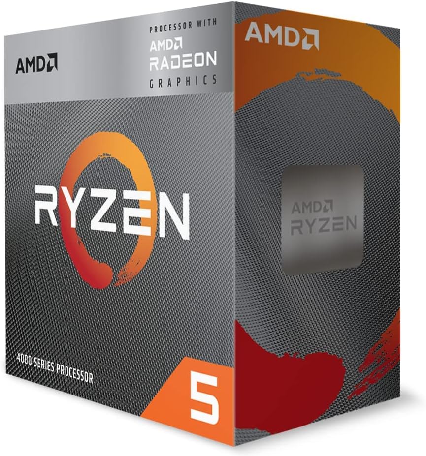 AMD Ryzen™ 5 4600G, 6-Core, 12-Thread Unlocked Desktop Processor with Wraith Stealth Cooler
