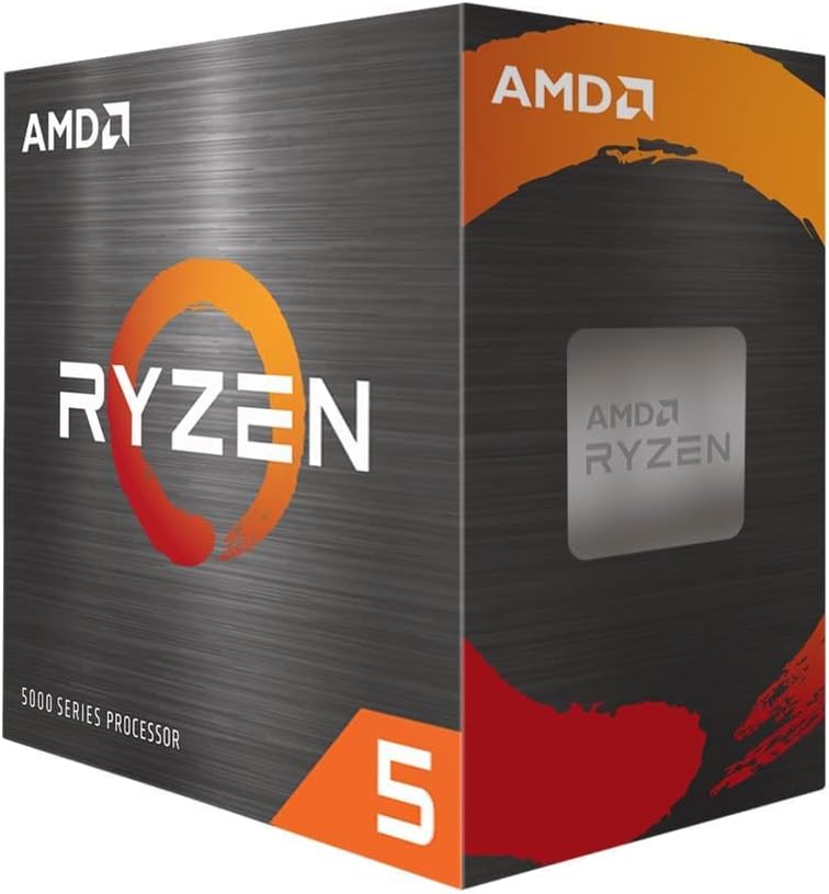 AMD Ryzen™ 5 5600 6-Core, 12-Thread Unlocked Desktop Processor with Wraith Stealth Cooler