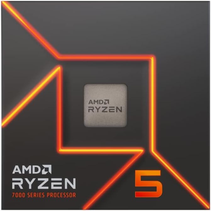 AMD Ryzen™ 5 7600 6-Core, 12-Thread Unlocked Desktop Processor