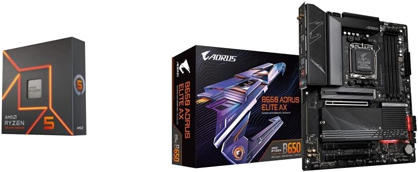 AMD Ryzen™ 5 7600X 6-Core, 12-Thread Unlocked Desktop Processor