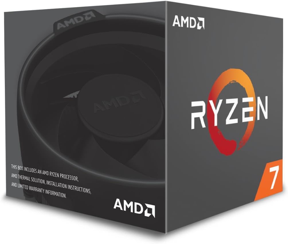 AMD Ryzen 7 2700 Processor with Wraith Spire LED Cooler - YD2700BBAFBOX