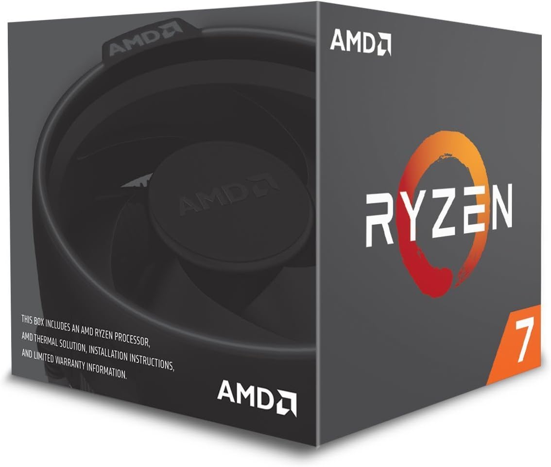 AMD Ryzen 7 2700X Processor with Wraith Prism LED Cooler - YD270XBGAFBOX