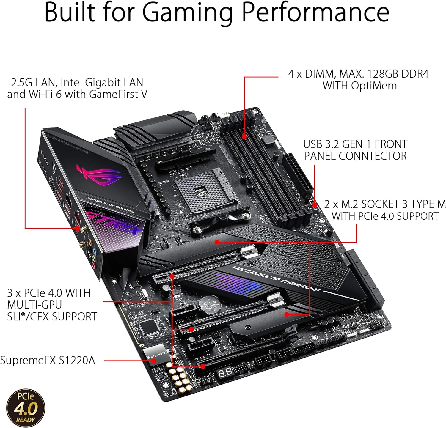 AMD Ryzen 7 3700X 8-Core, 16-Thread Unlocked Desktop Processor with Wraith Prism LED Cooler