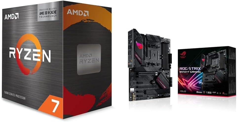 AMD Ryzen™ 7 5800X3D 8-core, 16-Thread Desktop Processor with AMD 3D V-Cache™ Technology