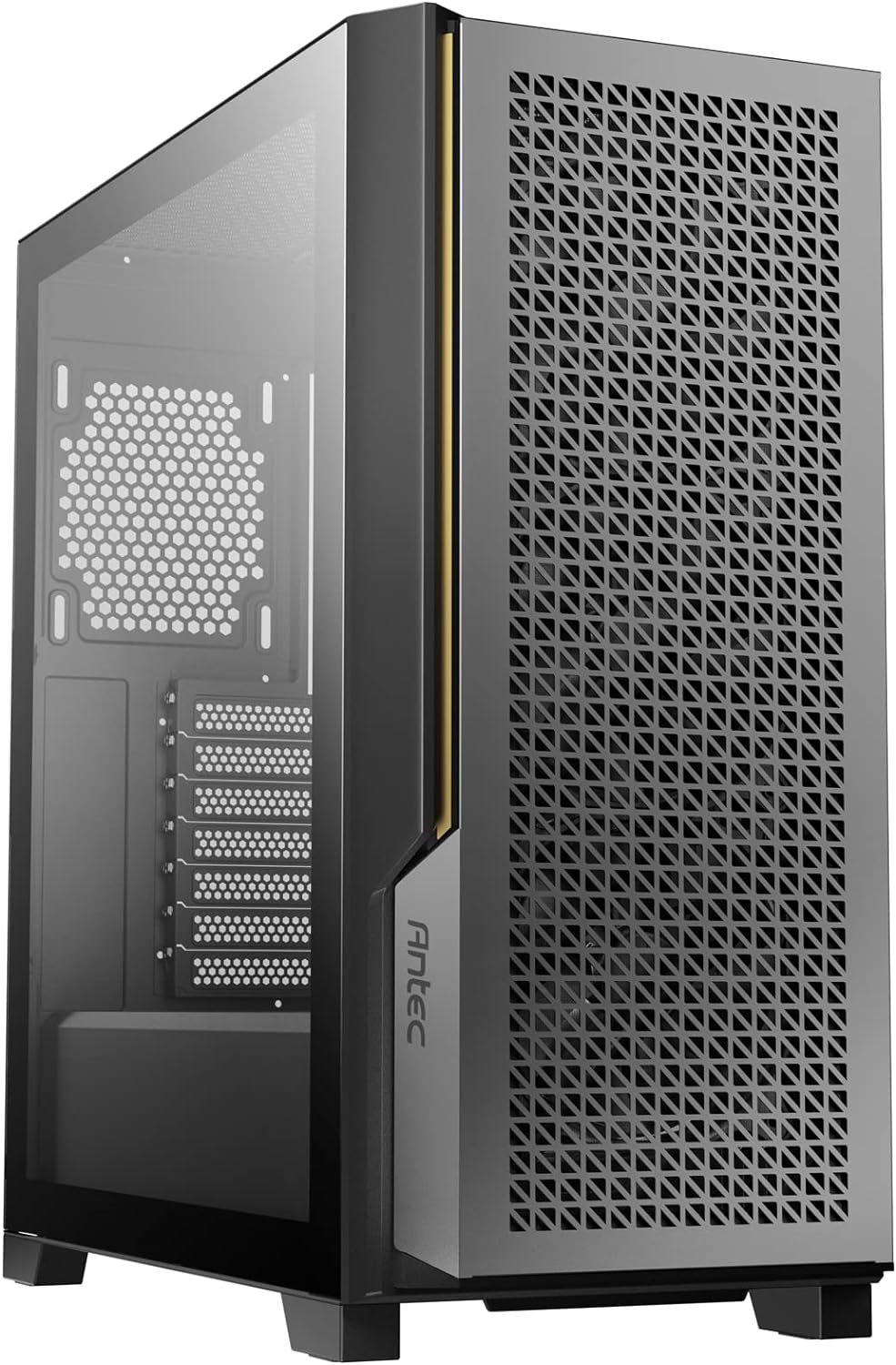 Antec Performance Series P20C, Massive Metal Mesh Front Panel, 3 x 120mm PWM Fans, Type-C 3.2 Gen2 Ready, 2 x 360 mm Radiator Simultaneously, GPU Bracket, Mid-Tower E-ATX PC Case