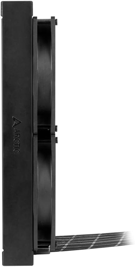 ARCTIC Liquid Freezer II 280 - Multi Compatible All-in-One CPU AIO Water Cooler, Compatible with Intel  AMD, Efficient PWM Controlled Pump, Fan Speed: 200-1700 RPM, LGA1700 Compatible - Black