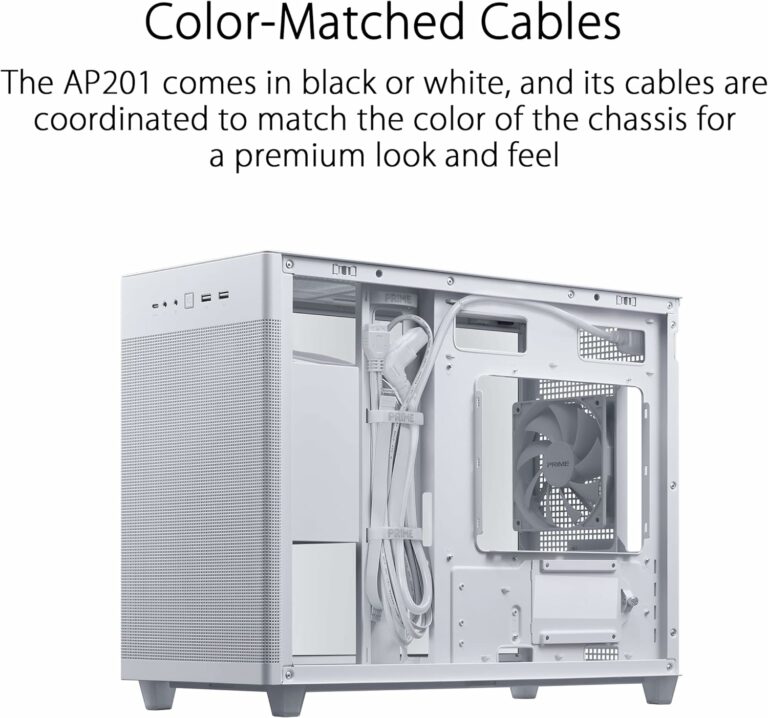 ASUS Prime AP201 Black MicroATX Review - psutierlist.com