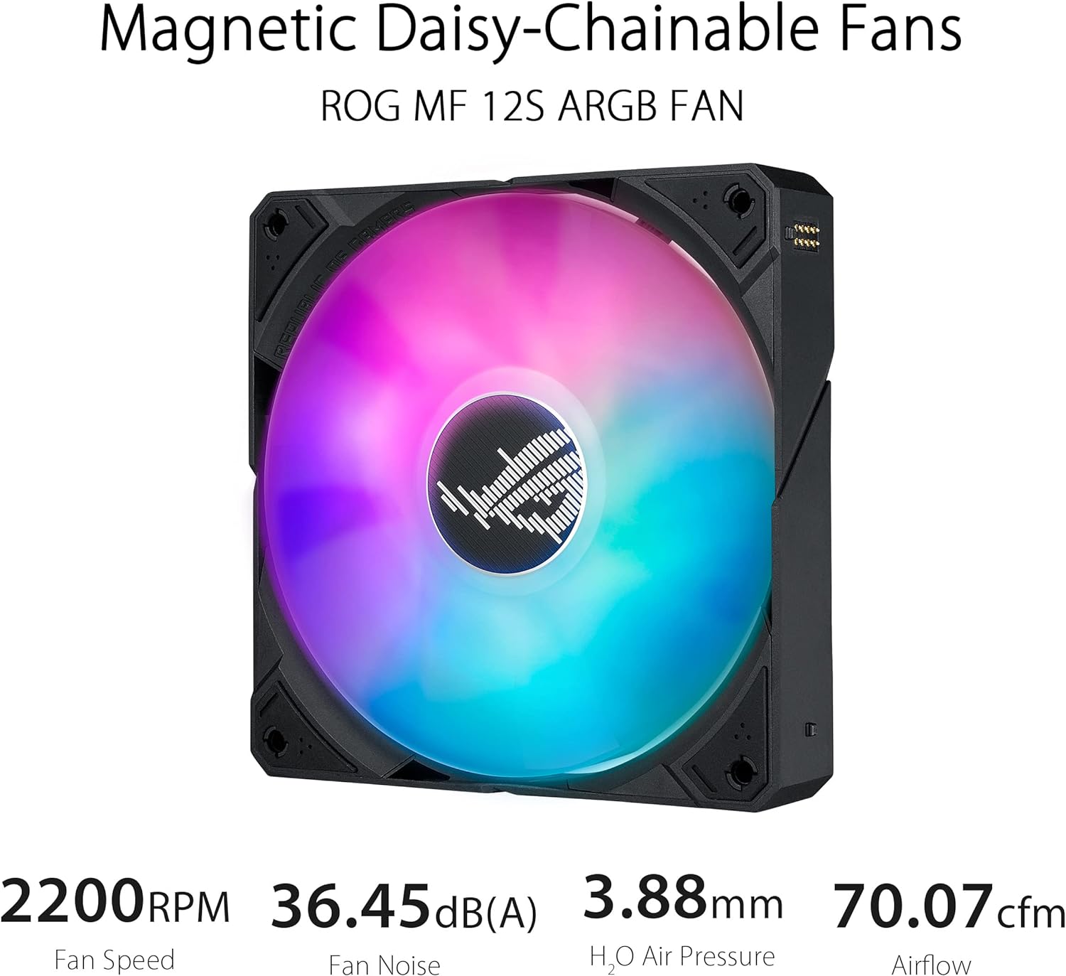 ASUS ROG Ryujin III 360 ARGB WHT All-in-one Liquid CPU Cooler with 360mm Radiator. Asetek 8th gen Pump, 3X Magnetic 120mm ARGB Fans (Daisy Chain Design), 3.5” LCD Display, White