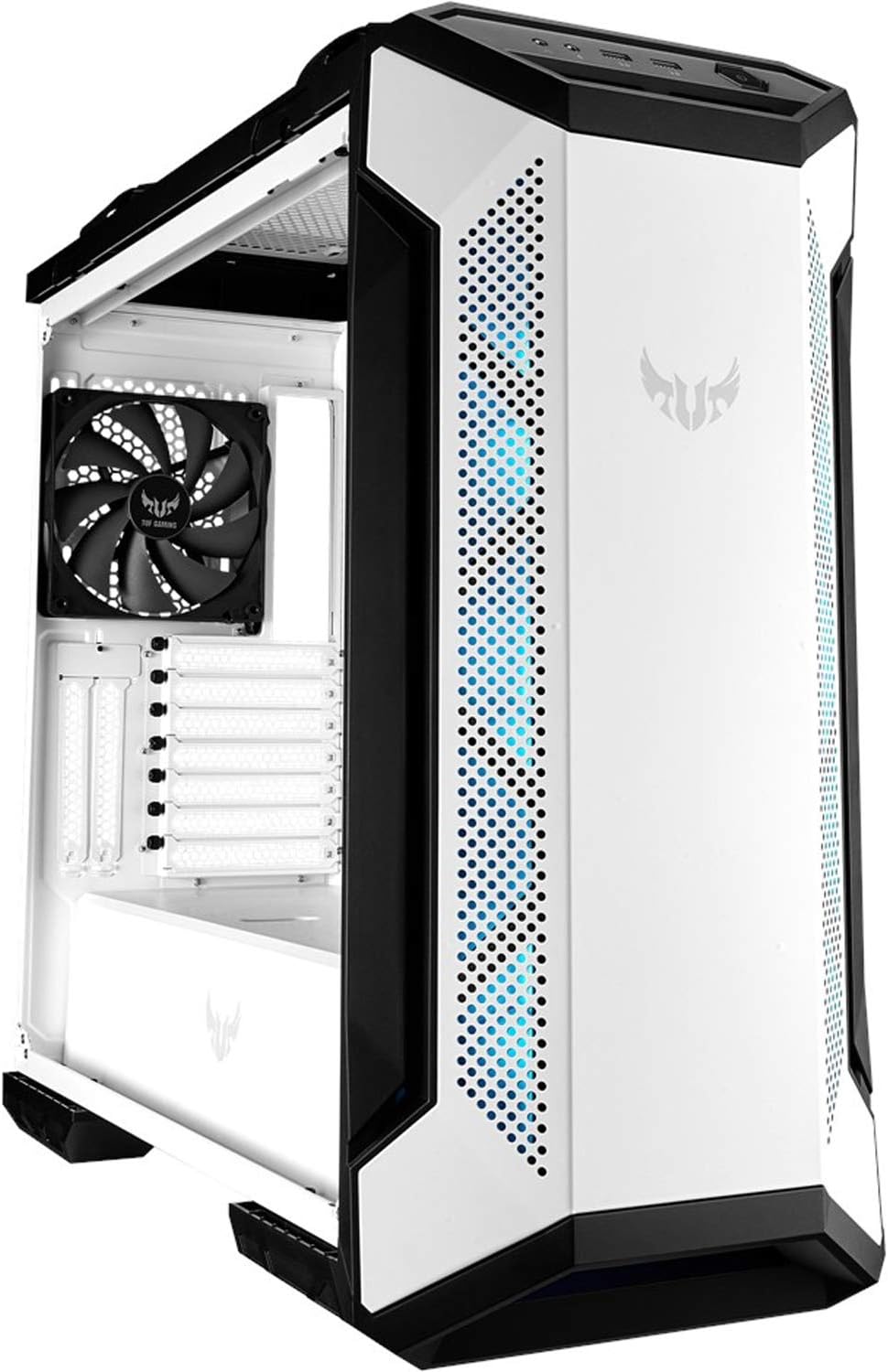 ASUS TUF Gaming GT501 Mid-Tower Computer Case for up to EATX Motherboards with USB 3.0 Front Panel Cases GT501/GRY/WITH Handle