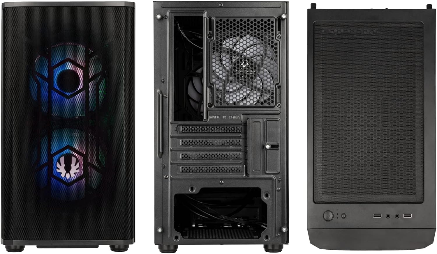 Computer case Mini Tower Bitfenix Nova Mesh SE M-ATX ARGB Black