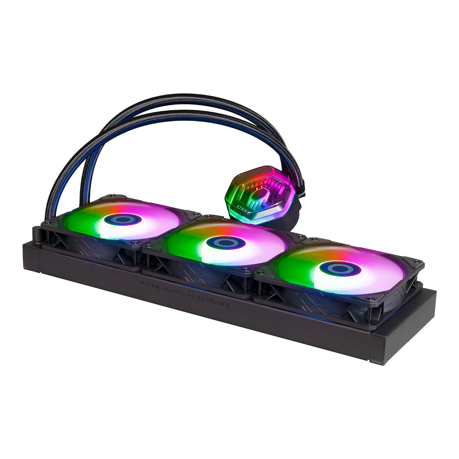Cooler Master MasterLiquid 240L Core 240mm Close-Loop AIO Liquid Cooler, ARGB Sync, Gen S Coldplate Pump, 120mm PWM, CryoFuze 14W/mK, AMD Ryzen AM5/AM4, Intel LGA1700/1200 (MLW-D24M-A18PZ-R1), Black