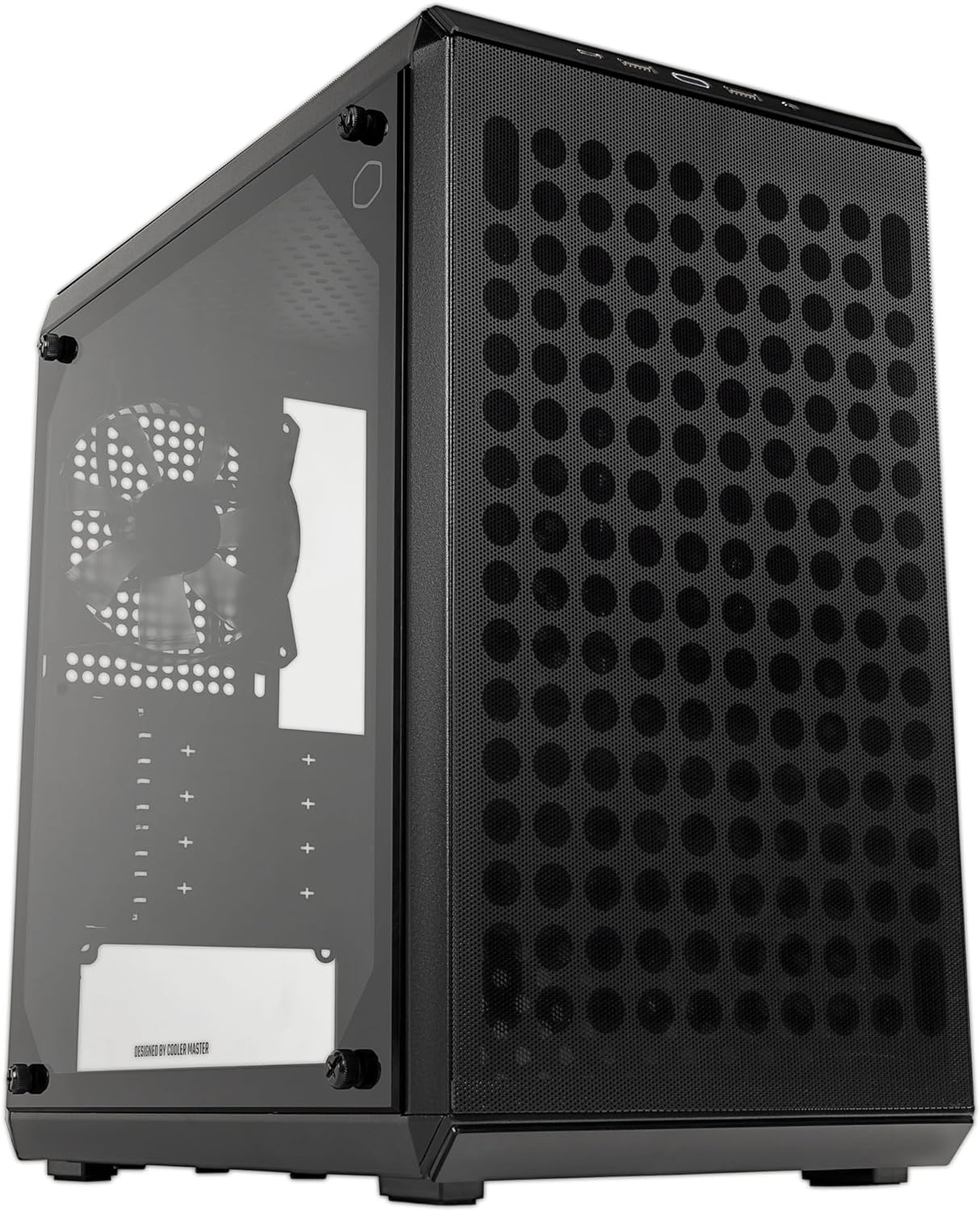 Cooler Master Q300L V2 Micro-ATX Tower, Magnetic Patterned Dust Filter, USB 3.2 Gen 2x2 (20GB), Tempered Glass Panel, CPU Coolers Max 159mm, GPU Max 360mm, Fully Ventilated Airflow (Q300LV2-KGNN-S00) Cooler Master Q300L V2 Micro-ATX Tower, Magnetic Patterned Dust Filter, USB 3.2 Gen 2x2 (20GB), Tempered Glass Panel, CPU Coolers Max 159mm, GPU Max 360mm, Fully Ventilated Airflow (Q300LV2-KGNN-S00)
