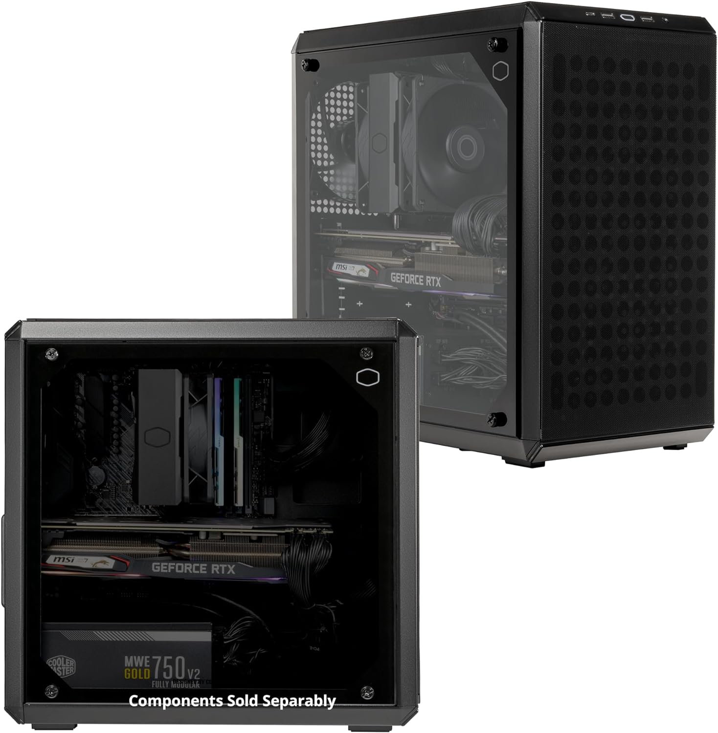 Cooler Master Q300L V2 Micro-ATX Tower, Magnetic Patterned Dust Filter, USB 3.2 Gen 2x2 (20GB), Tempered Glass Panel, CPU Coolers Max 159mm, GPU Max 360mm, Fully Ventilated Airflow (Q300LV2-KGNN-S00) Cooler Master Q300L V2 Micro-ATX Tower, Magnetic Patterned Dust Filter, USB 3.2 Gen 2x2 (20GB), Tempered Glass Panel, CPU Coolers Max 159mm, GPU Max 360mm, Fully Ventilated Airflow (Q300LV2-KGNN-S00)
