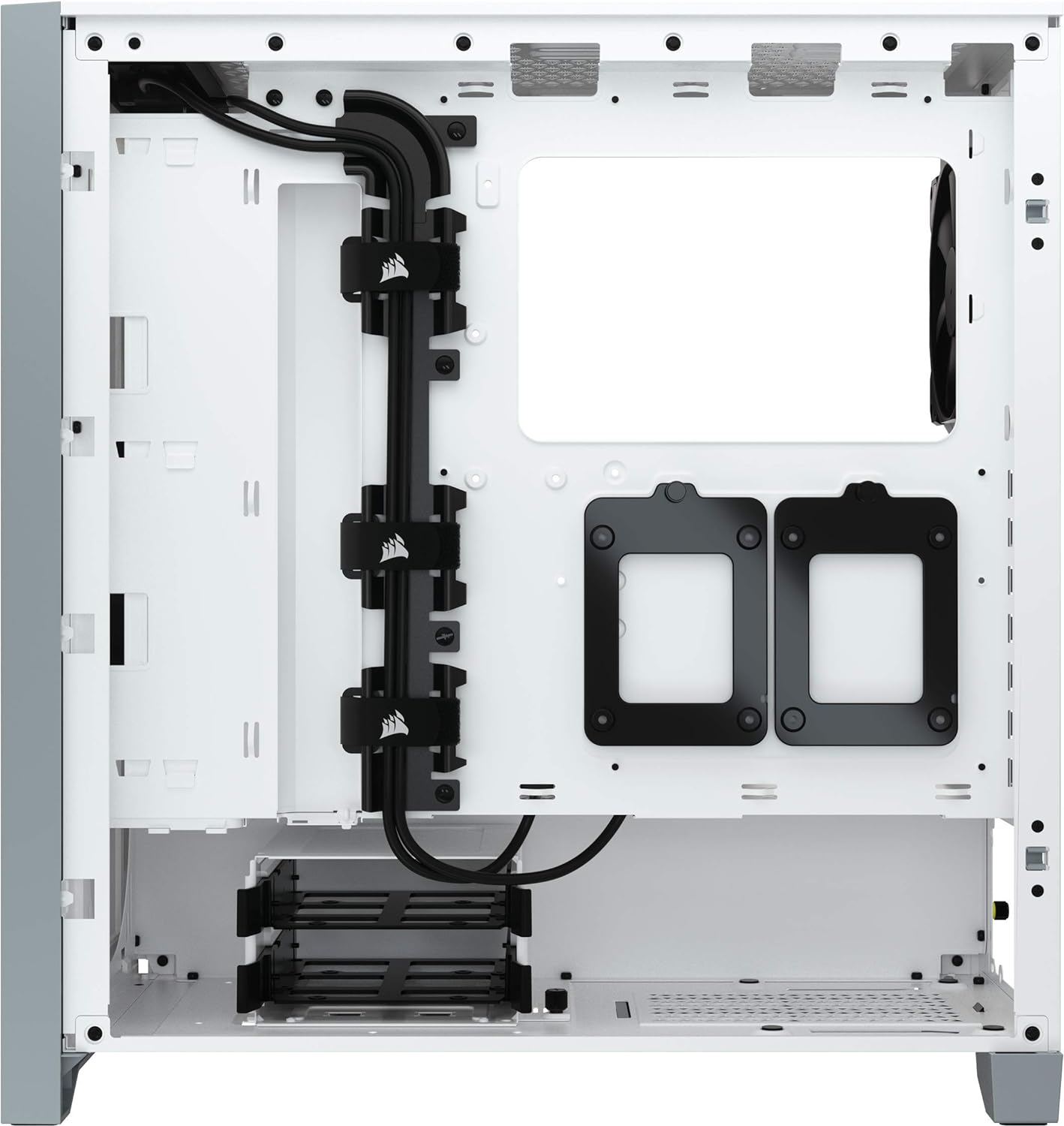 Corsair 4000D Airflow Tempered Glass Mid-Tower ATX PC Case - White