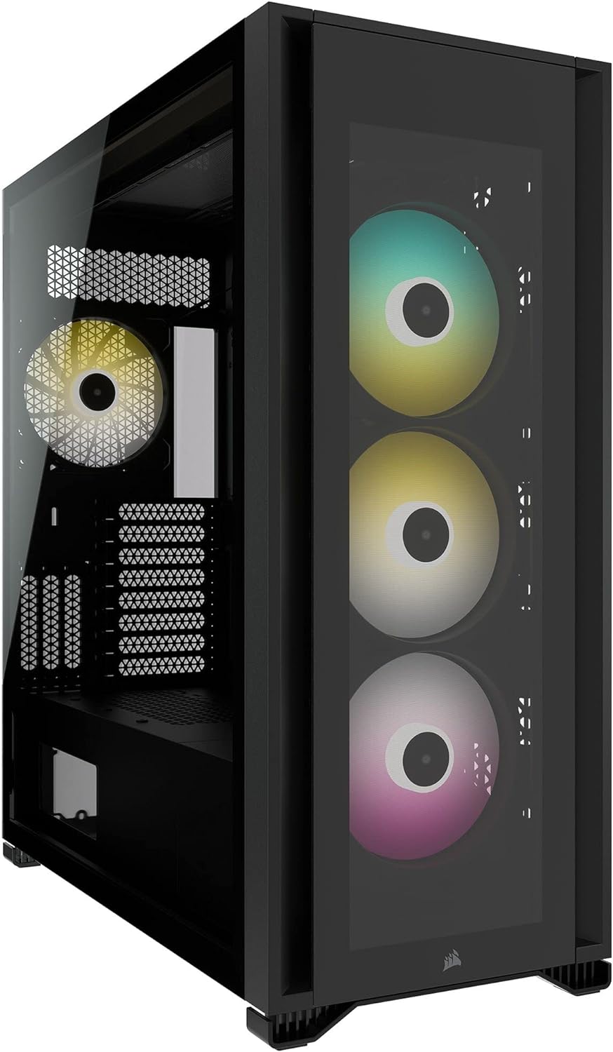 CORSAIR iCUE 7000X RGB Full-Tower ATX PC Case, Black