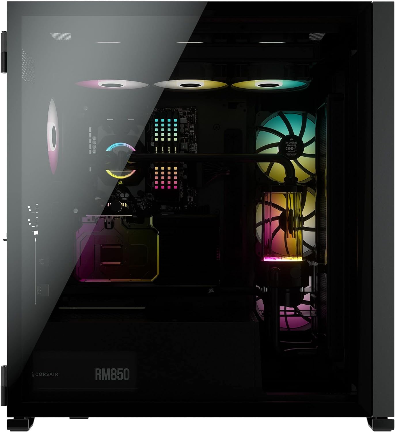 CORSAIR iCUE 7000X RGB Full-Tower ATX PC Case, Black