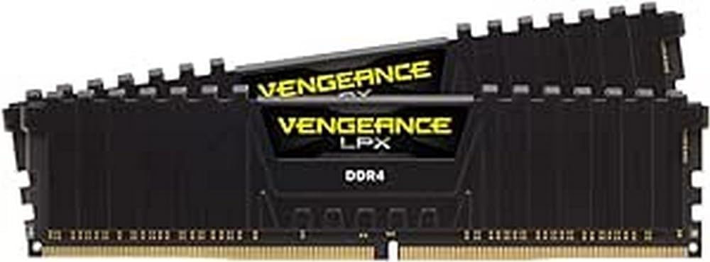 Corsair Vengeance LPX 64GB (2x32GB) DDR4 3600(PC4-28800) C181.35V Desktop Memory - Black