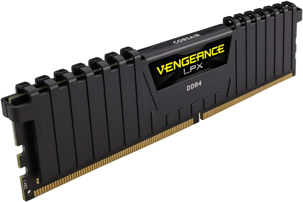 Corsair Vengeance LPX 64GB (2x32GB) DDR4 3600(PC4-28800) C181.35V Desktop Memory - Black