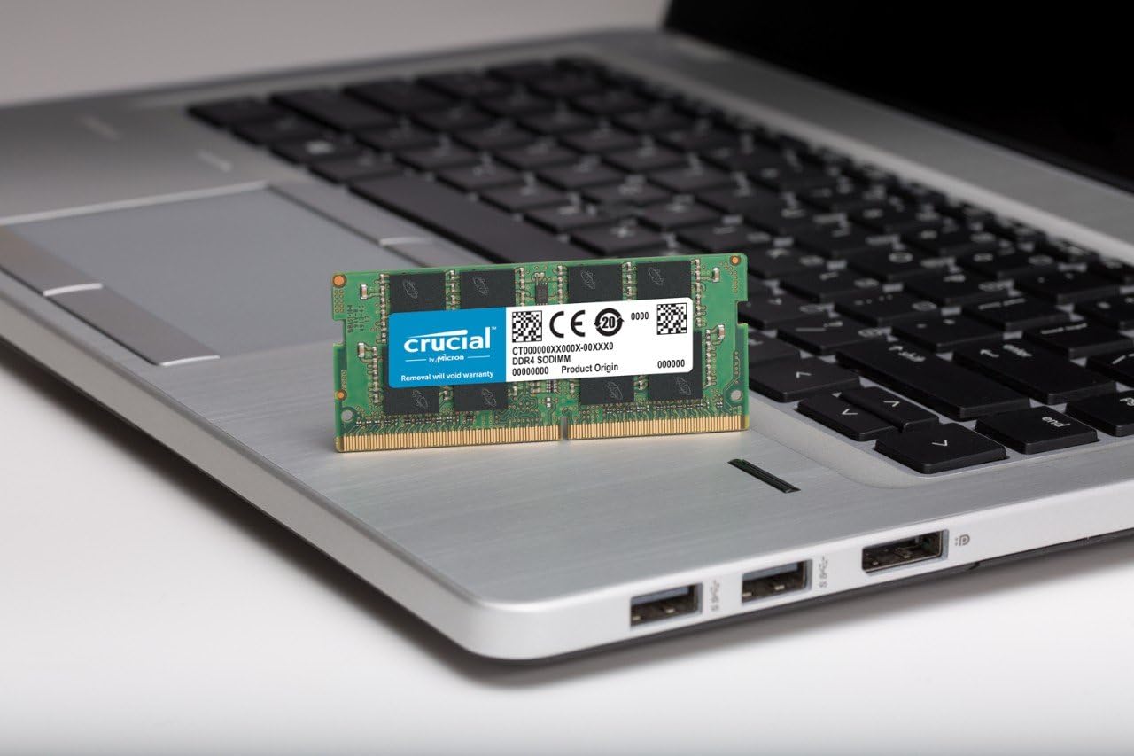 Crucial 8GB Single DDR4 2400 MT/S (PC4-19200) SR x8 SODIMM 260-Pin Memory - CT8G4SFS824A