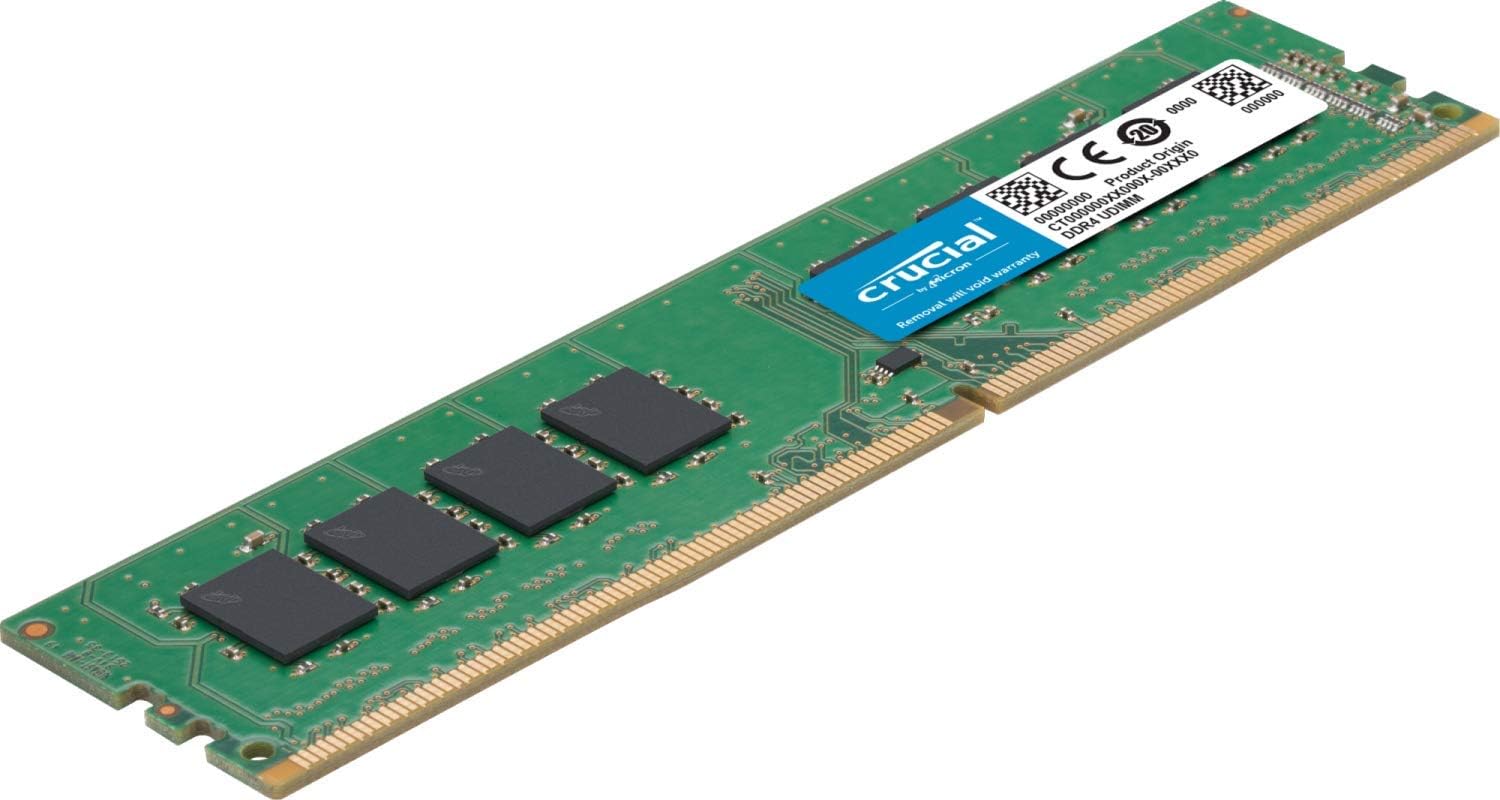 Crucial RAM 32GB Kit (2x16GB) DDR4 3200MHz CL22 (or 2933MHz or 2666MHz) Desktop Memory CT2K16G4DFRA32A