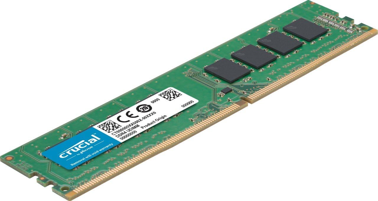 Crucial RAM 8GB DDR4 3200MHz CL22 (or 2933MHz or 2666MHz) Desktop Memory CT8G4DFRA32A