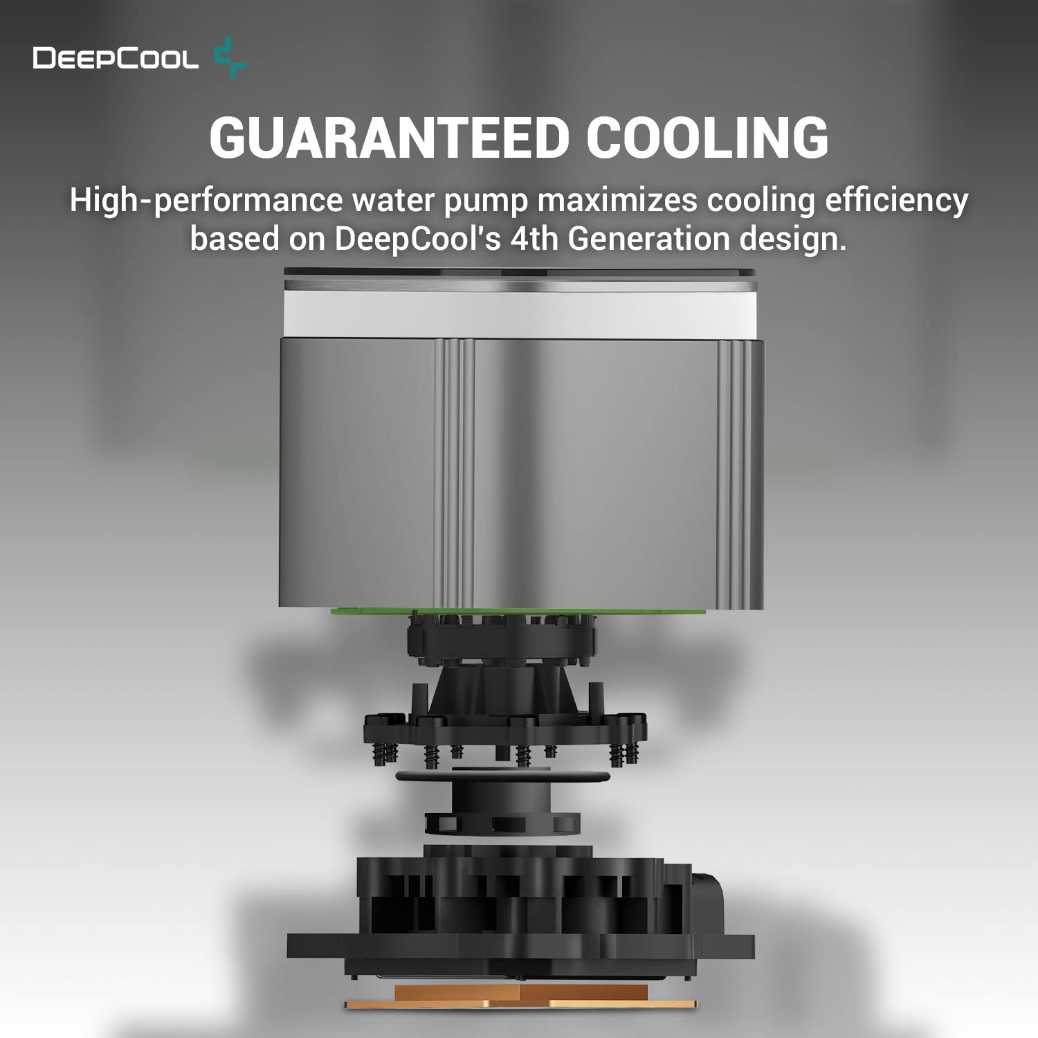 DeepCool LS520 SE Liquid Cooler 240mm 4th Gen Dual-Chamber Pump 3100RPM 280w TDP AIO Cooler Anti-Leak Tech 5v-3pin ARGB Fans CPU Water Cooler Infinity Mirror Block for AMD AM4/AM5 LGA 1700/1200