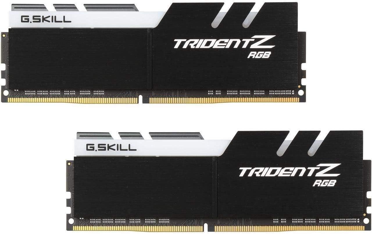 G.SKILL Trident Z RGB Series (Intel XMP) DDR4 RAM 16GB (2x8GB) 3200MT/s CL16-18-18-38 1.35V Desktop Computer Memory UDIMM (F4-3200C16D-16GTZR)