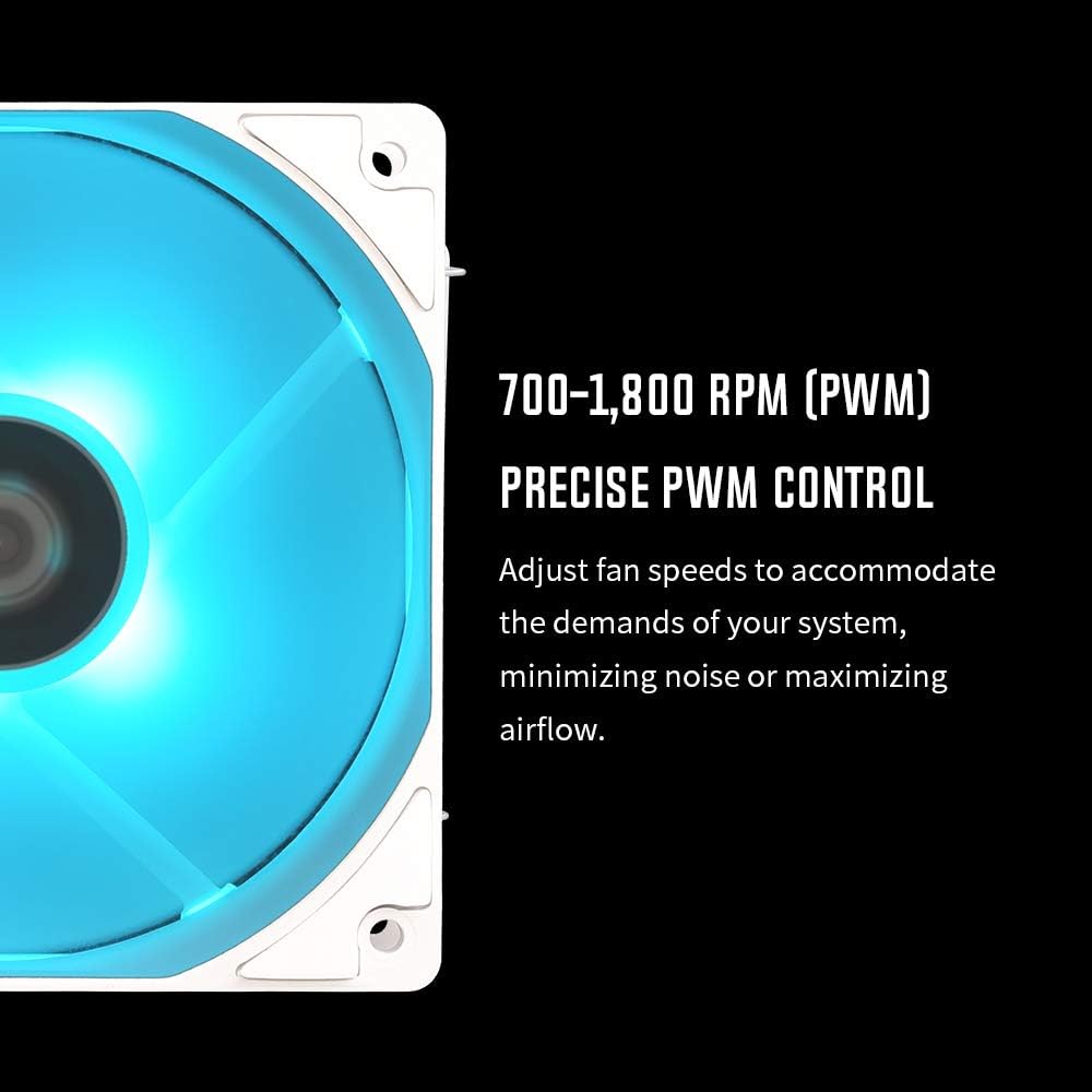 ID-COOLING AURAFLOW X 240 Snow CPU Water Cooler 12V RGB AIO Cooler 240mm CPU Liquid Cooler 2X120mm RGB Fan, Intel 1700/1200/115X/2066, AMD AM4/AM5