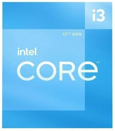 Intel Core i3 (12th Gen) i3-12100 Quad-core (4 Core) 3.30 GHz Processor - Retail Pack, Blue