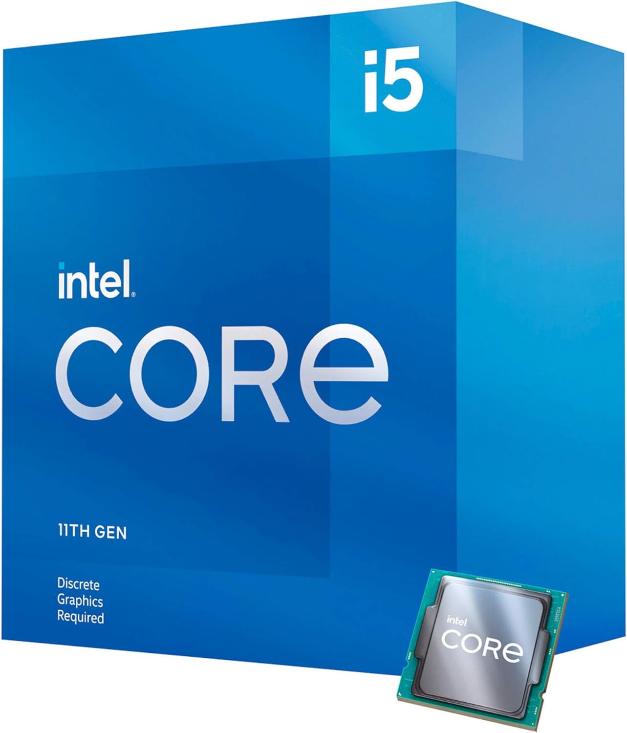 Intel® Core™ i5-11400F Desktop Processor 6 Cores up to 4.4 GHz LGA1200 (Intel® 500 Series  Select 400 Series Chipset) 65W (Renewed)
