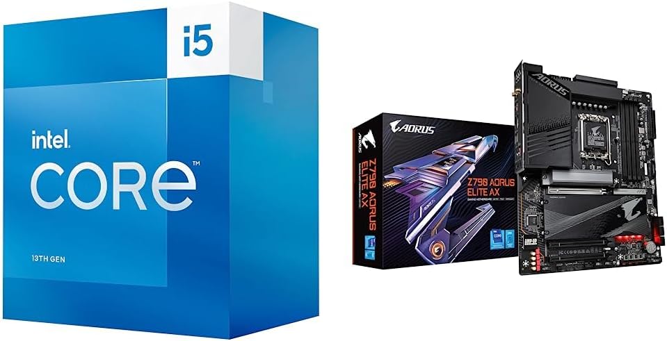 Intel Core i5-13500 Desktop Processor 14 cores (6 P-cores + 8 E-cores) 24MB Cache, up to 4.8 GHz