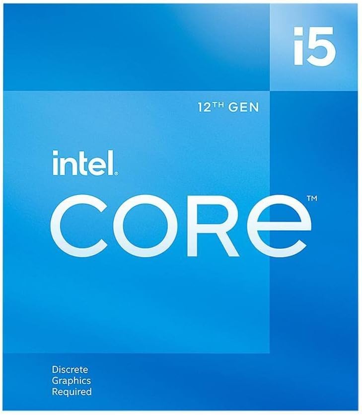 Intel Core i5 Core 12400F Desktop Processor 18M Cache, up to 4.40 GHz