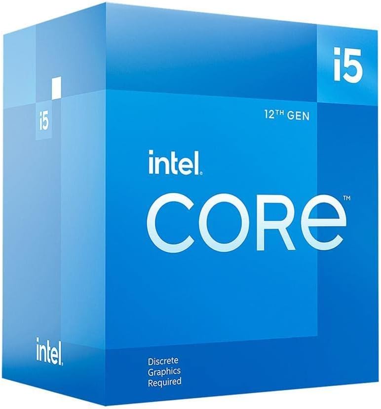 Intel Core i5 Core 12400F Desktop Processor 18M Cache, up to 4.40 GHz