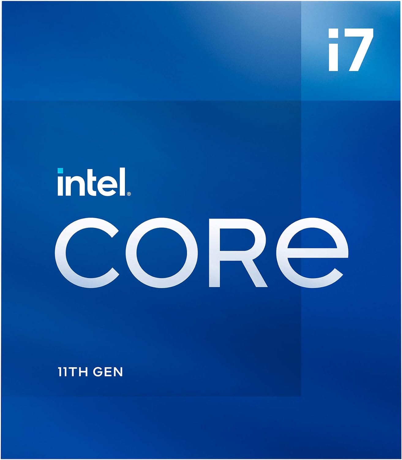 Intel® Core™ i7-11700 Desktop Processor 8 Cores up to 4.9 GHz LGA1200 (Intel® 500 Series  Select 400 Series Chipset) 65W