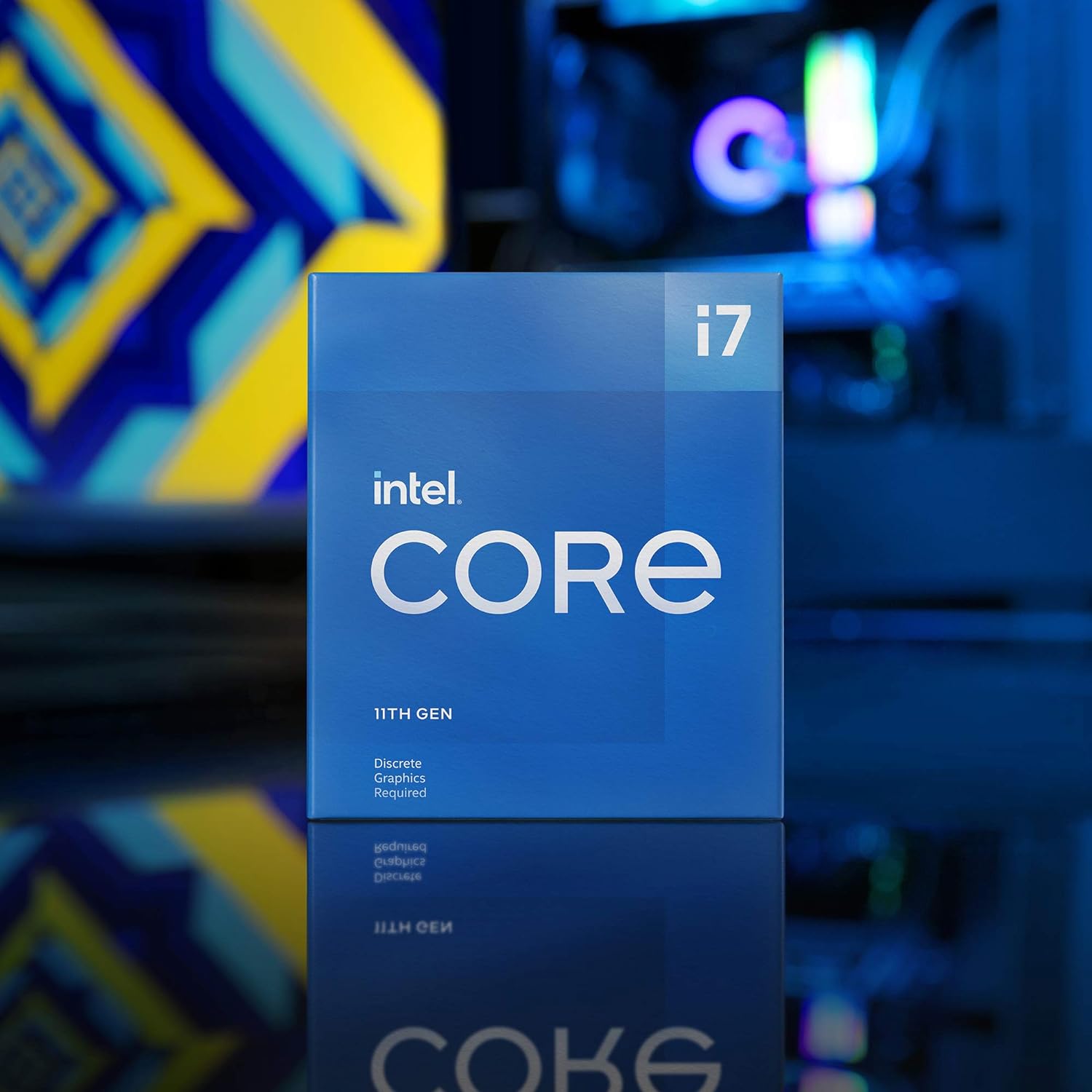 Intel® Core™ i7-11700F Desktop Processor 8 Cores up to 4.9 GHz LGA1200 (Intel® 500 Series  Select 400 Series Chipset) 65W