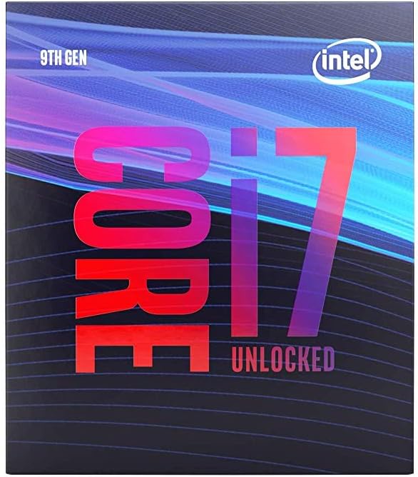 Intel Core i7-9700k 8 core 3.6GHz GPU LGA-1151 CPU SRG15