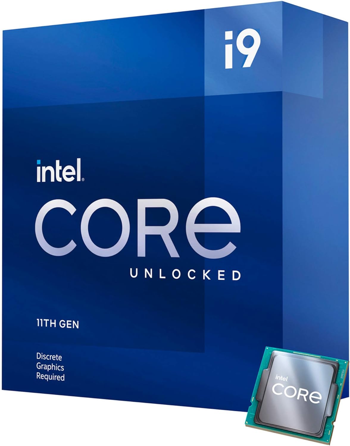 Intel® Core™ i9-11900KF Desktop Processor 8 Cores up to 5.3 GHz Unlocked LGA1200 (Intel® 500 Series  Select 400 Series Chipset) 125W