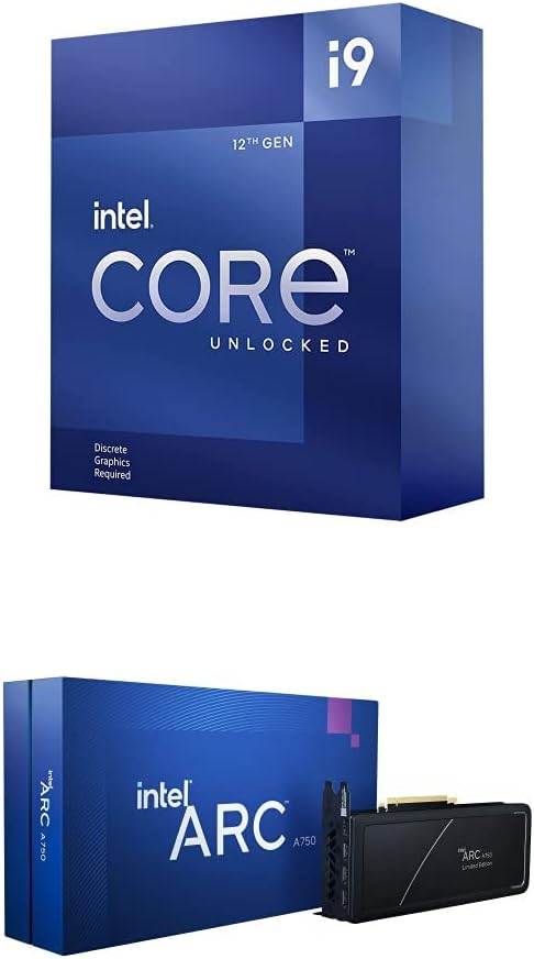 Intel Core i9-12900KF Gaming Desktop Processor 16 (8P+8E) Cores up to 5.2 GHz Unlocked  LGA1700 600 Series Chipset 125W