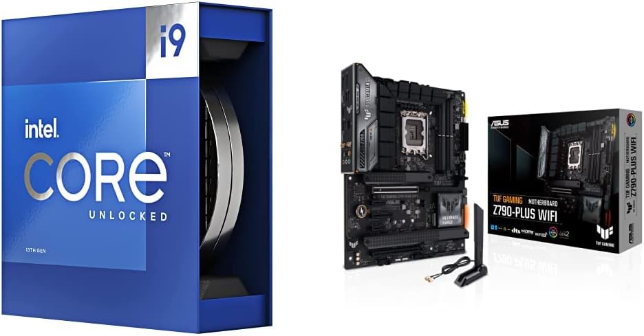 Intel Core i9-13900K Desktop Processor 24 (8 P-cores + 16 E-cores) with Integrated Graphics - Unlocked